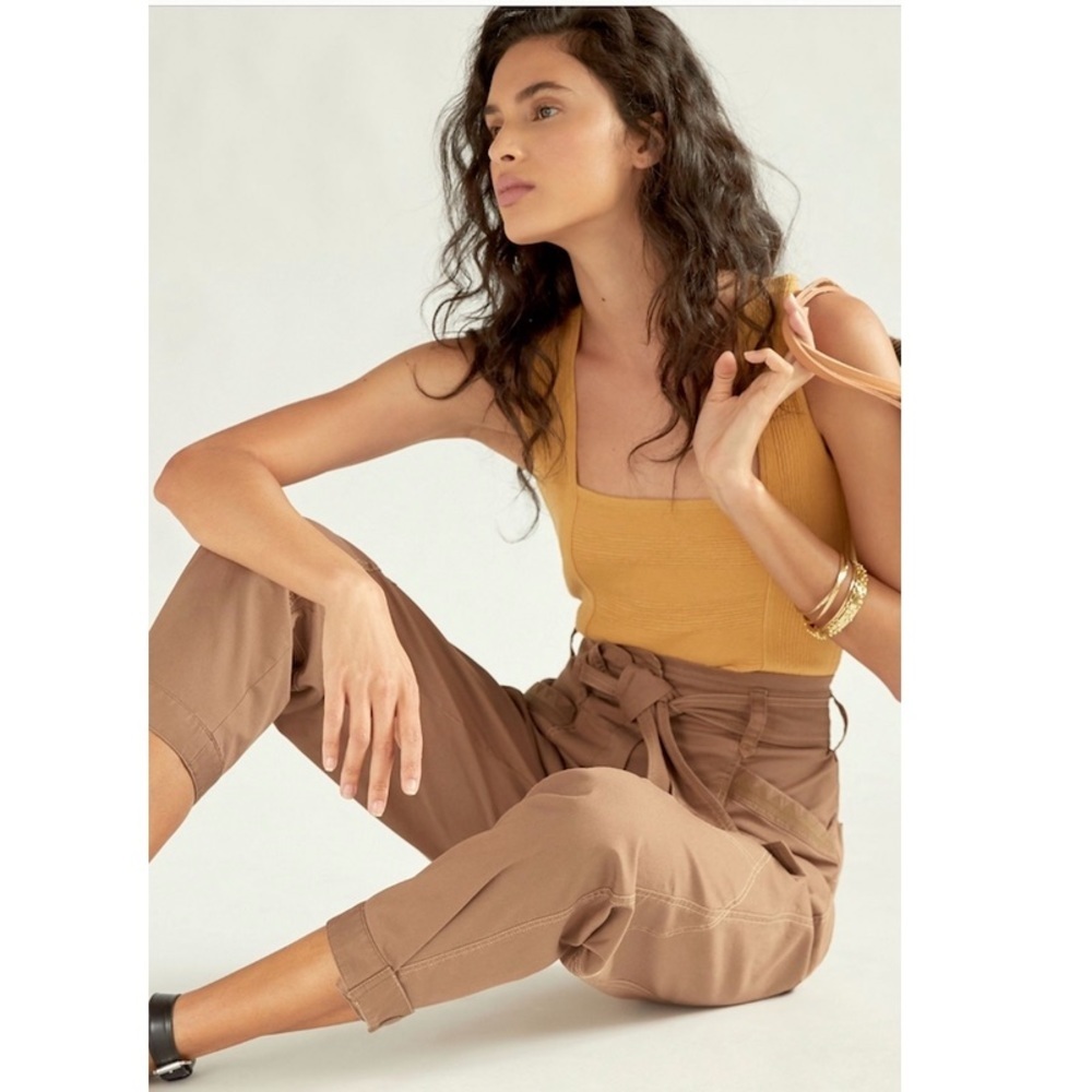 Anthropologie Maeve Crossback Top. - Picture 3 of 9